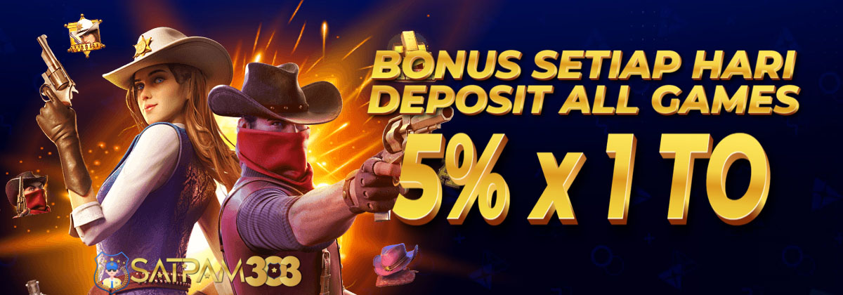 Bonus Deposit Setiap hari Untuk Semua member - Satpam303